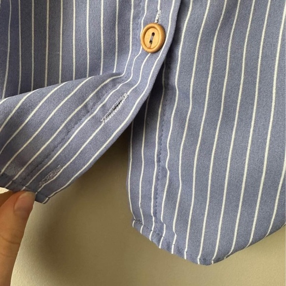 Blue striped set - Picture 3 of 4